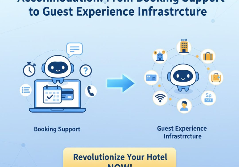 AI Chatbot for Hotel and Accommodation: From Booking Support to Guest Experience Infrastructure